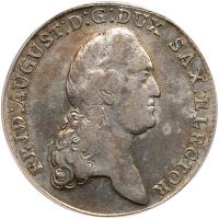 German States: Saxony. Taler, 1783-IEC PCGS VF