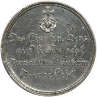 German States: Saxe-Hildburghausen. White Metal Reformation Medal, 1817 PCGS XF - 2