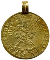 German States: Saxe-New Weimar. Death Groschen (1/24 Taler), 1645 VF Details