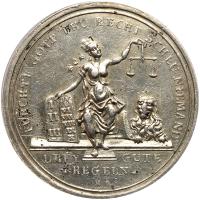 Germany. Silver Medal, ND (c.1700) PCGS XF - 2