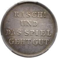 Germany. Silver Jeton, ND (c.1800) PCGS AU55 - 2