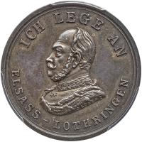 Germany. Silver Medal, 1871 PCGS MS62