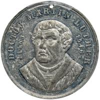 Germany. White Metal Medal, 1883 PCGS AU58