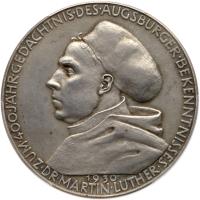 Germany. Reformation Silver Medal, 1930-D PCGS MS62