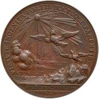 Great Britain. Bronze Medal, 1729 PCGS AU50