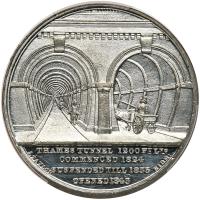 Great Britain. White Metal Medal, 1842 PCGS MS62 - 2