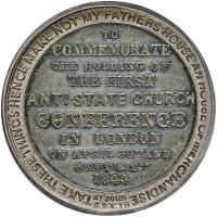 Great Britain. White Metal Medal, 1844 PCGS MS61 - 2