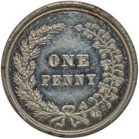 Great Britain. Penny Token, 1851 PCGS MS62 - 2