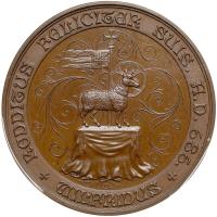 Great Britain. Bronze Medal, 1886 PCGS MS65