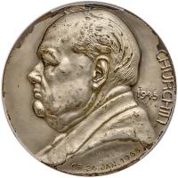 Great Britain. Silver Medal, 1965 PCGS Specimen 64