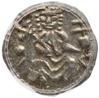 Hungary. Silver Denar, ND PCGS AU55