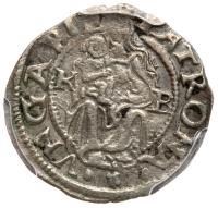 Hungary. Denar's, 1557-KB and 1584-KB PCGS EF40