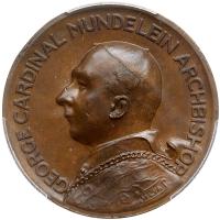 Italian States: Papal/Roman States. George Cardinal Mundelein Eucharistic Congress Medal, 1926