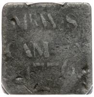 Scotland. Lead Communion Token, 1776 PCGS AG