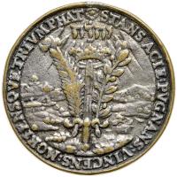 Sweden. Cast Bronze Medal, 1632 VF Details - 2