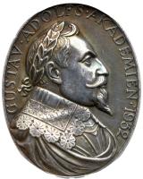 Sweden. Silver Oval Medal, 1968 PCGS AU55