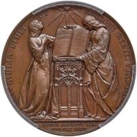 Switzerland: Geneva. Bronze Medal, 1835 PCGS Specimen 64