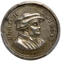 Switzerland: Z&Atilde;&frac14;rich. Silver Medalette, 1819 PCGS About Unc