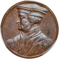 Switzerland. Bronze Medal, ND (c.1720) PCGS MS64