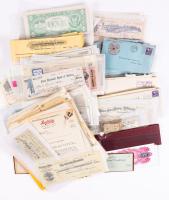 A Similar Large Lot of approximately 500 various 19th to Early 20th Century Checks, Drafts, Receipts and Warrents