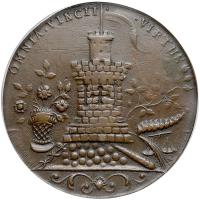 Austria. Bronze Medal, 1743 PCGS VF - 2