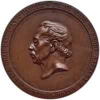 Austria. Bronze Medal, 1859 (Prague) PCGS Specimen 61