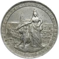 Bohemia. White Metal Medal, 1875 PCGS EF45 - 2