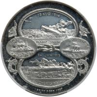 Great Britain. White Metal Medal, 1916 PCGS MS62