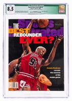 Dennis Rodman: Boldly Signed Sports Illustrated, March 4, 1996 Sports Illustrated Magazine CGC Graded 8.5.