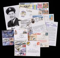 WWII RAF Coastal Command, Special Missions, Resistance Heroes, and British Military Leaders - Over 100 Signed Covers, Cards, and