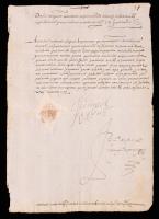 Luis de Requesens - Signed Military Order as Governor of the Low Countries (1570)