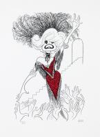 Hirschfeld, Al. Carol Channing in Hello, Dolly!