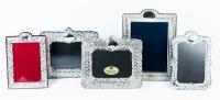 Five Sterling Silver Frames, All Hallmarked 925, Three 5 x 7 one 7 x 9
