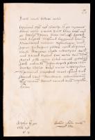 Empress Anna Ivanovna of Russia - Signed Imperial Document (1733)