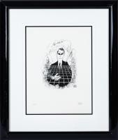 Hirschfeld, Al. The Twilight Zone - Rod Serling