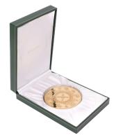 Bvlgari Gilt Sterling Silver Oversized "Vegas" Casino Chip Paper Weight