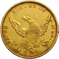 1834 $2.50 Classic Head Sharpness of About Unc - 2