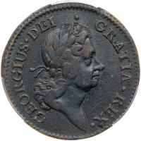 1722 Rosa Americana Penny. "UTILE DULCI"