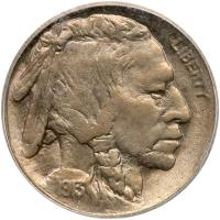 1913 Buffalo 5C. Type 2 PCGS MS65