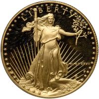 1987-P Gem Proof $25 Gold Eagle - 2