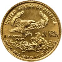 1986 1/10 Ounce Gold Eagle - 2