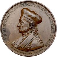 Austria. Bronze Medal, 1863 XF