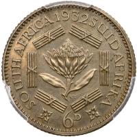 South Africa. Proof Sixpence, 1932 PCGS Proof 63 - 2