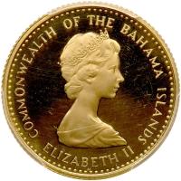 Bahamas. 20 Dollars, 1971 PCGS PF67 Deep Cameo