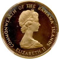 Bahamas. 50 Dollars, 1971 PCGS PF67 Deep Cameo