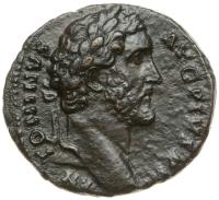 Antoninus Pius, AD 138-161. AE As (8.04g) XF