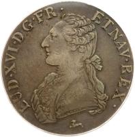 France. Ecu, 1787-R PCGS VF35
