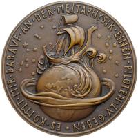 Germany. Cast Bronze Medal, 1924 Unc - 2