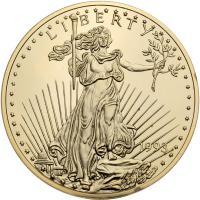 1993. One Half Pound Fine .999 Silver; 24 kt gold plated, 90 mm.
