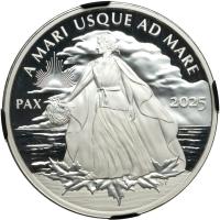 Canada. 2025. Silver Peace Dollar NGC PF70 Ultra Cameo - 2